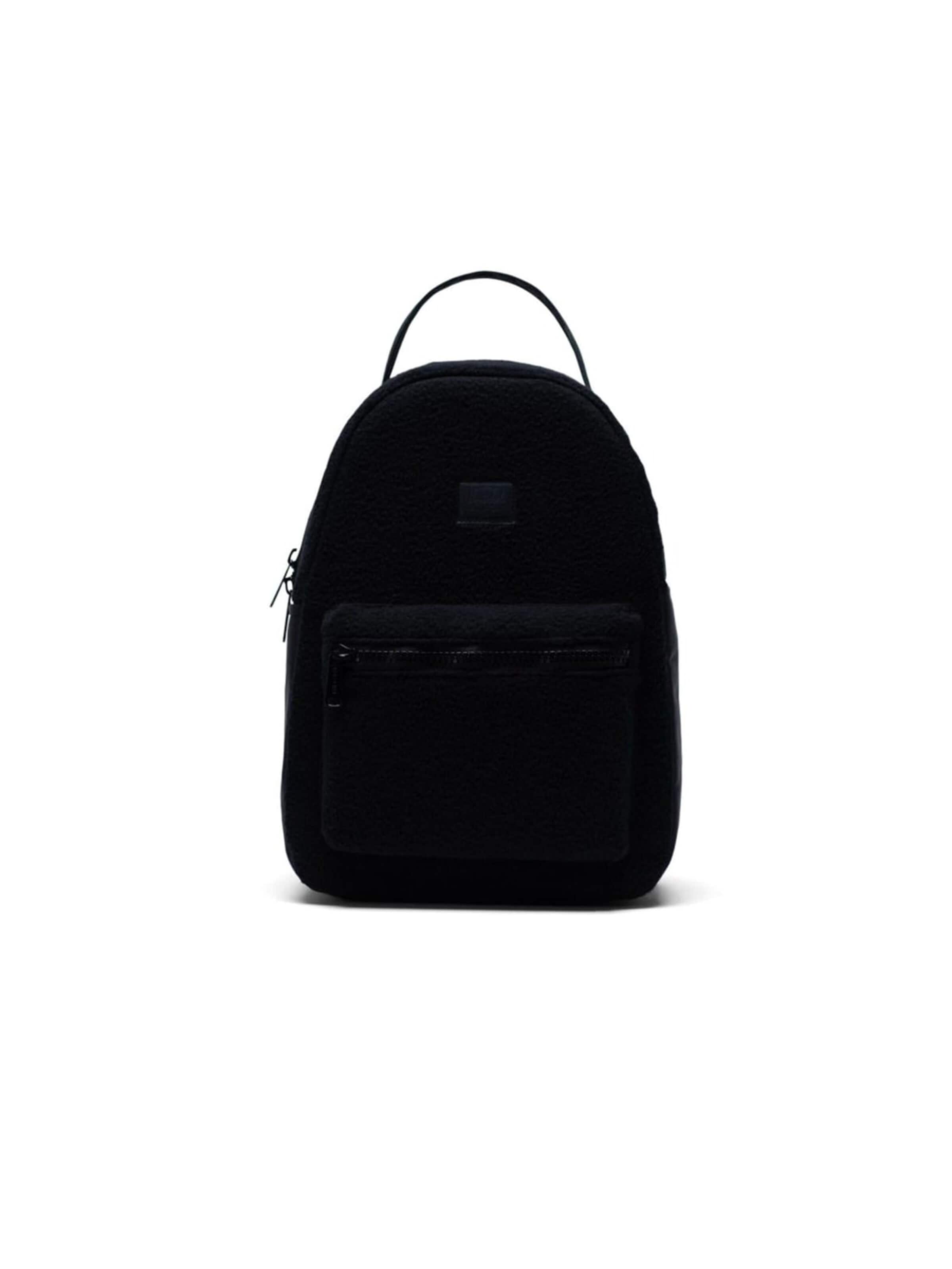 Herschel Plecak 'Nova Black Small Backpack' w kolorze czarny: przód