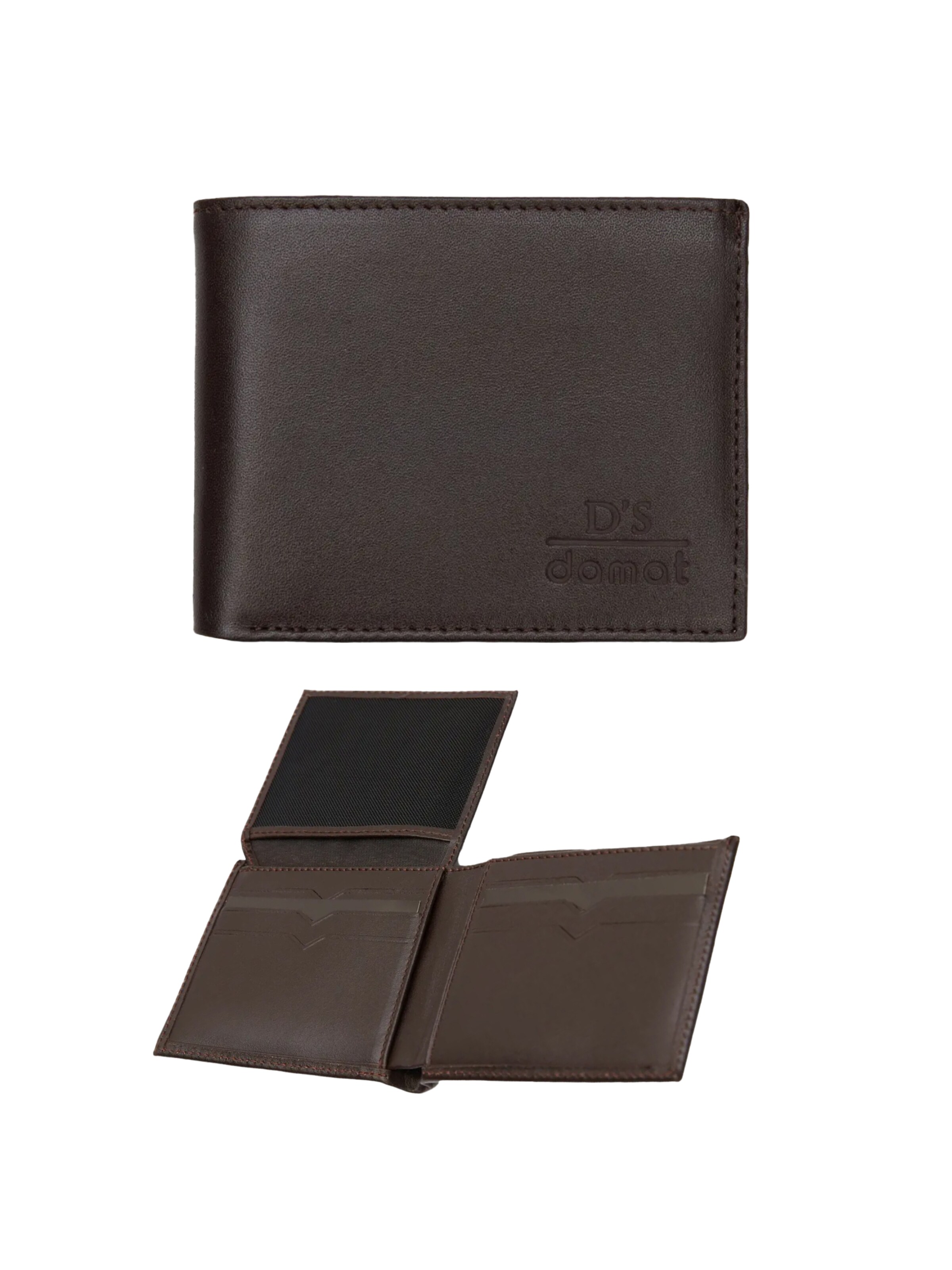 D’S Damat Portemonnee in Bruin