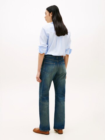 TOMMY HILFIGER Wide Leg Jeans in Blau