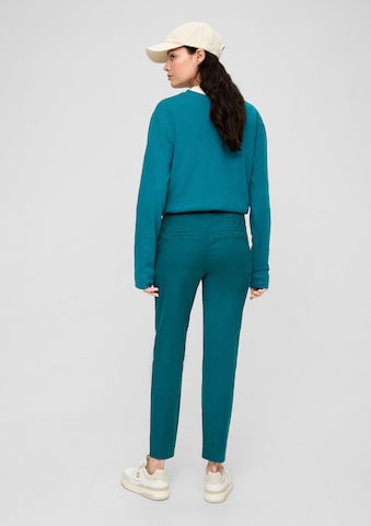 Effilé Pantalon chino s.Oliver en bleu