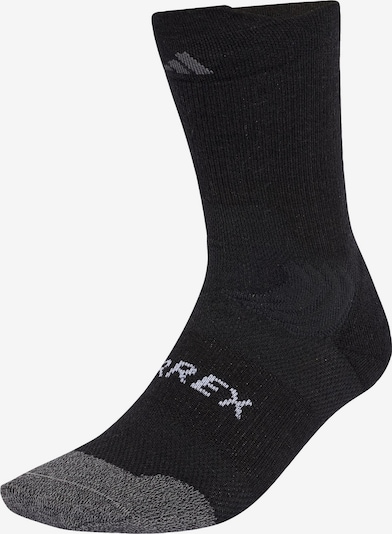 ADIDAS TERREX Sportsocken 'Xperior' in 37-39 in grau / schwarz / weiß, Produktansicht