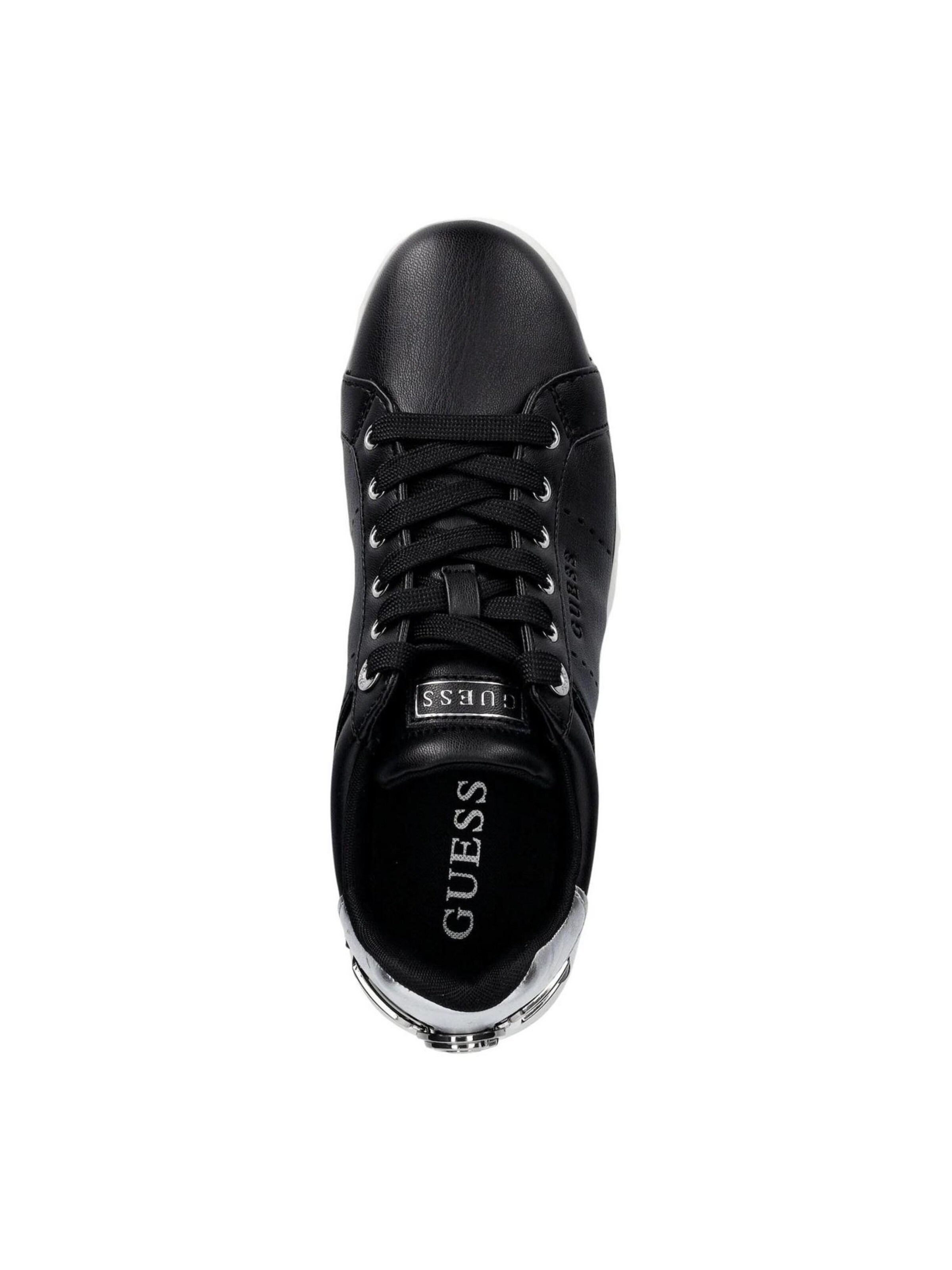Sneaker bassa 'WESLI FLPWES ELE12' di GUESS in nero