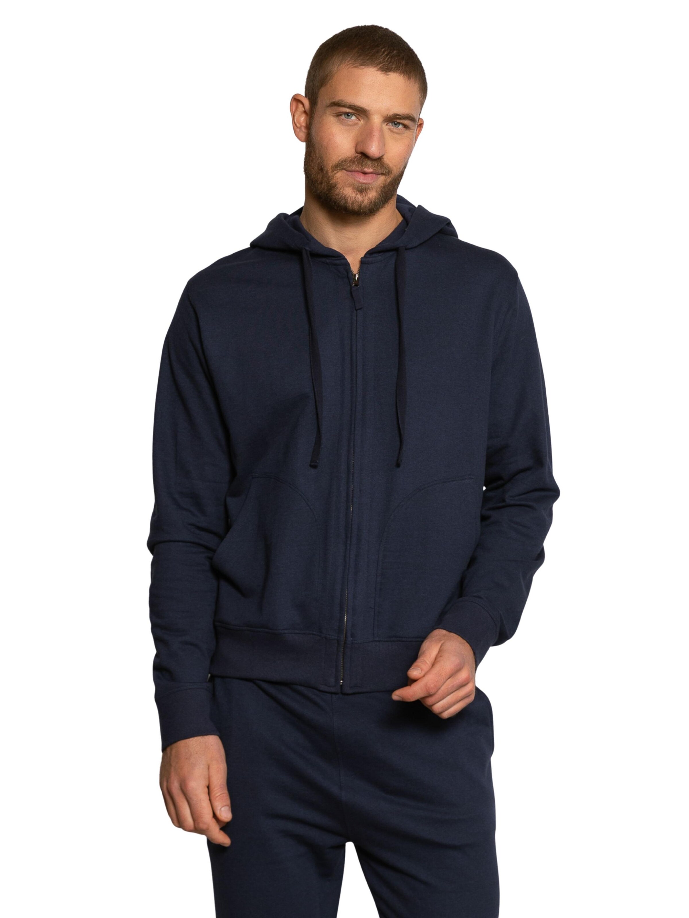 Veste de survêtement 'Terry' LDB en bleu