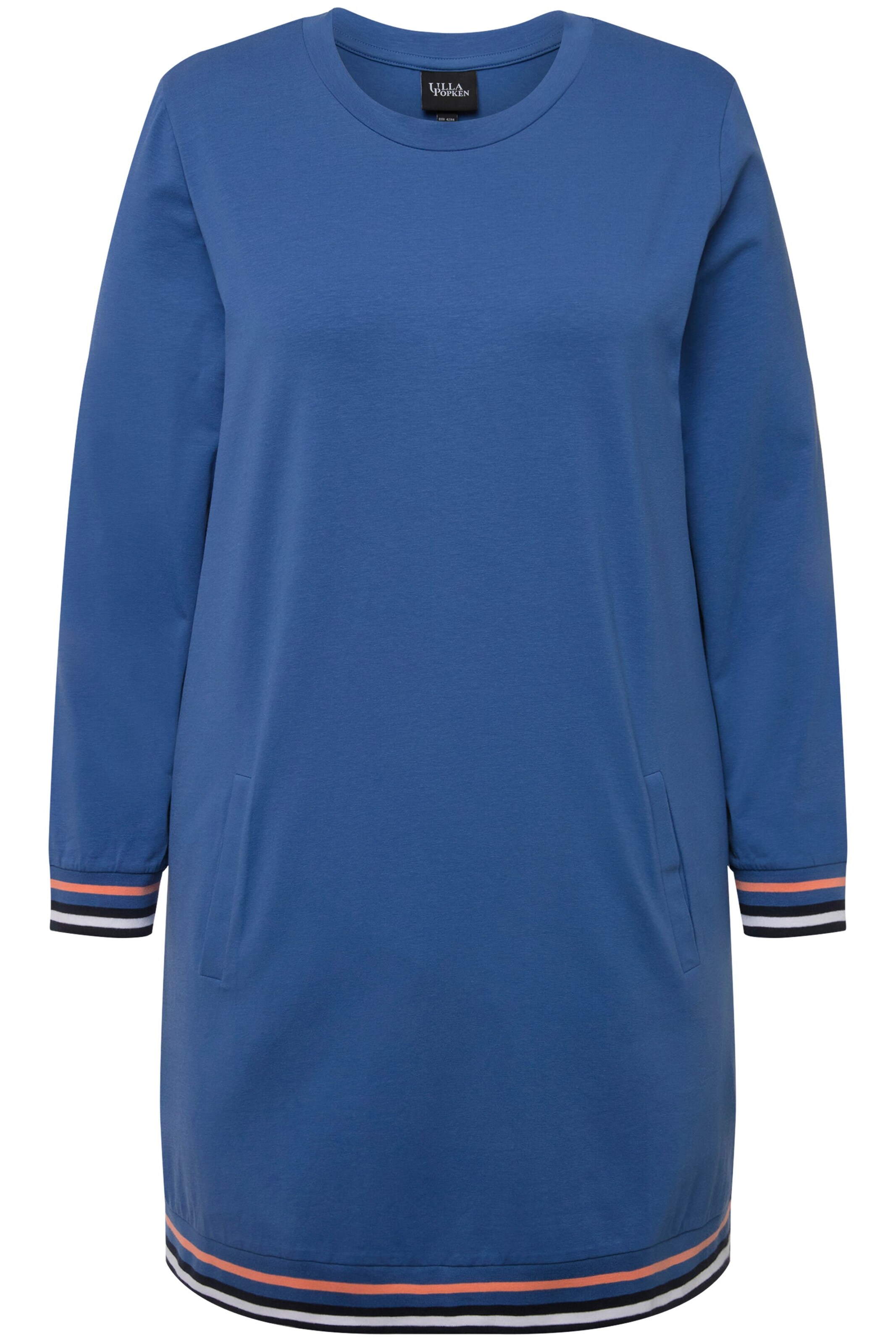 Ulla Popken Kleid in Blau: Vorderseite