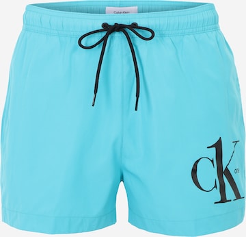 Calvin Klein Swimwear Badeshorts in Blau: predná strana