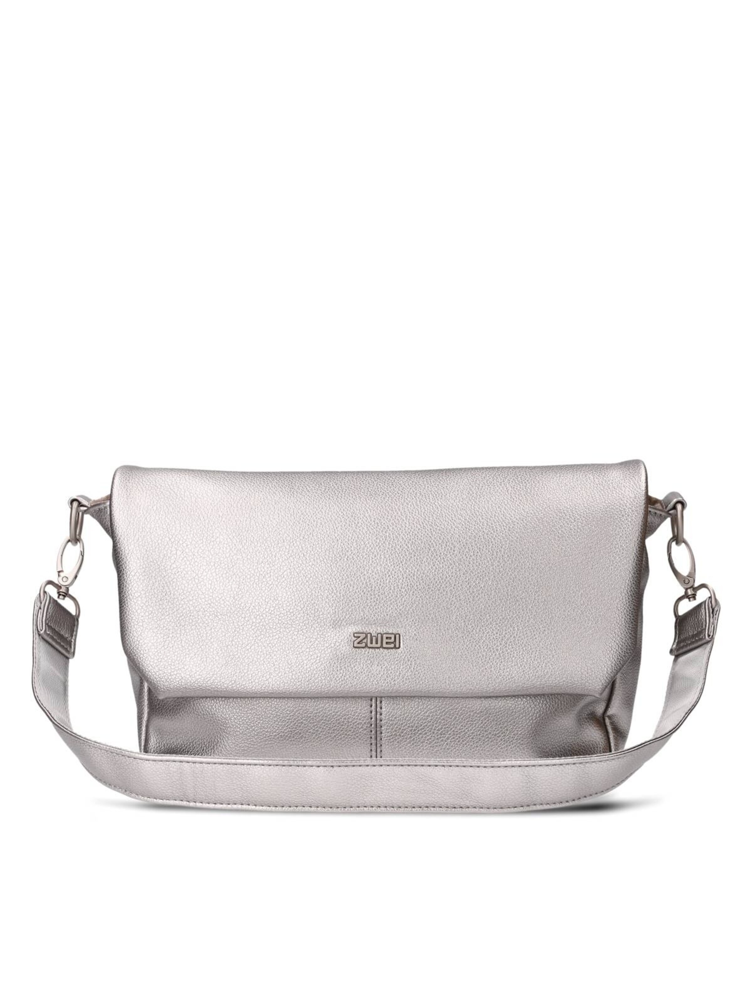 ZWEI - Bolso de mano 'MADEMOISELLE.M M60' en plata