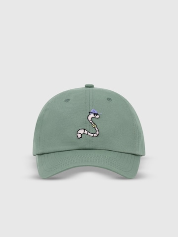 Play Play Pauly Hat 'CHECKER TOBI' in Green: front