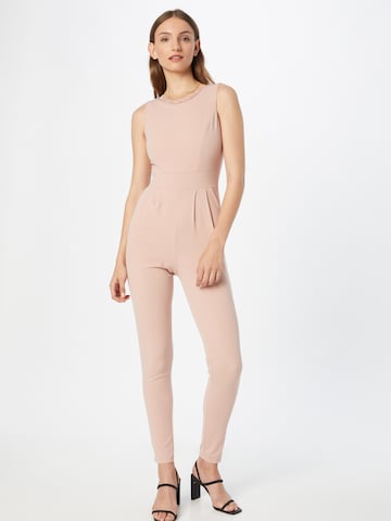 WAL G. Jumpsuit 'DANYA' in Pink: front