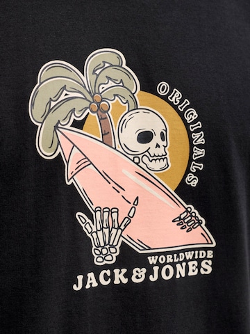 T-Shirt 'JORCASSIS SKULL' JACK & JONES en noir