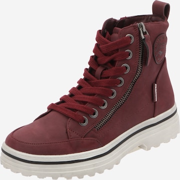 sarkans Dockers by Gerli Sienamie zābaki: no priekšpuses