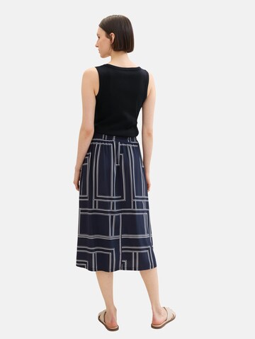 TOM TAILOR Skirt in Blue