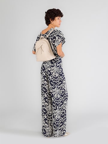 CAFè NOIR Backpack in Beige: front