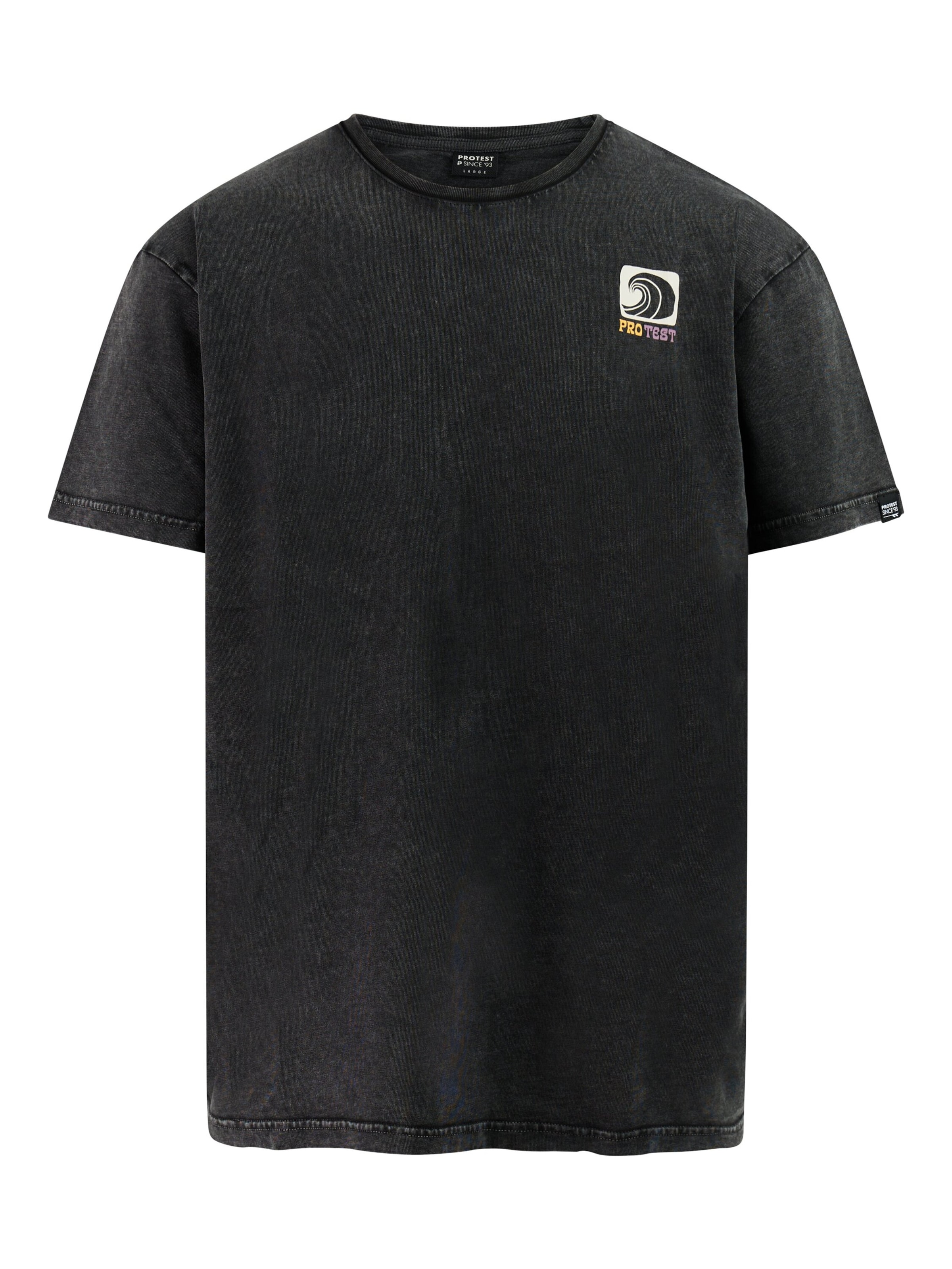 PROTEST Shirt 'PRTHanley' in Schwarz: Vorderseite