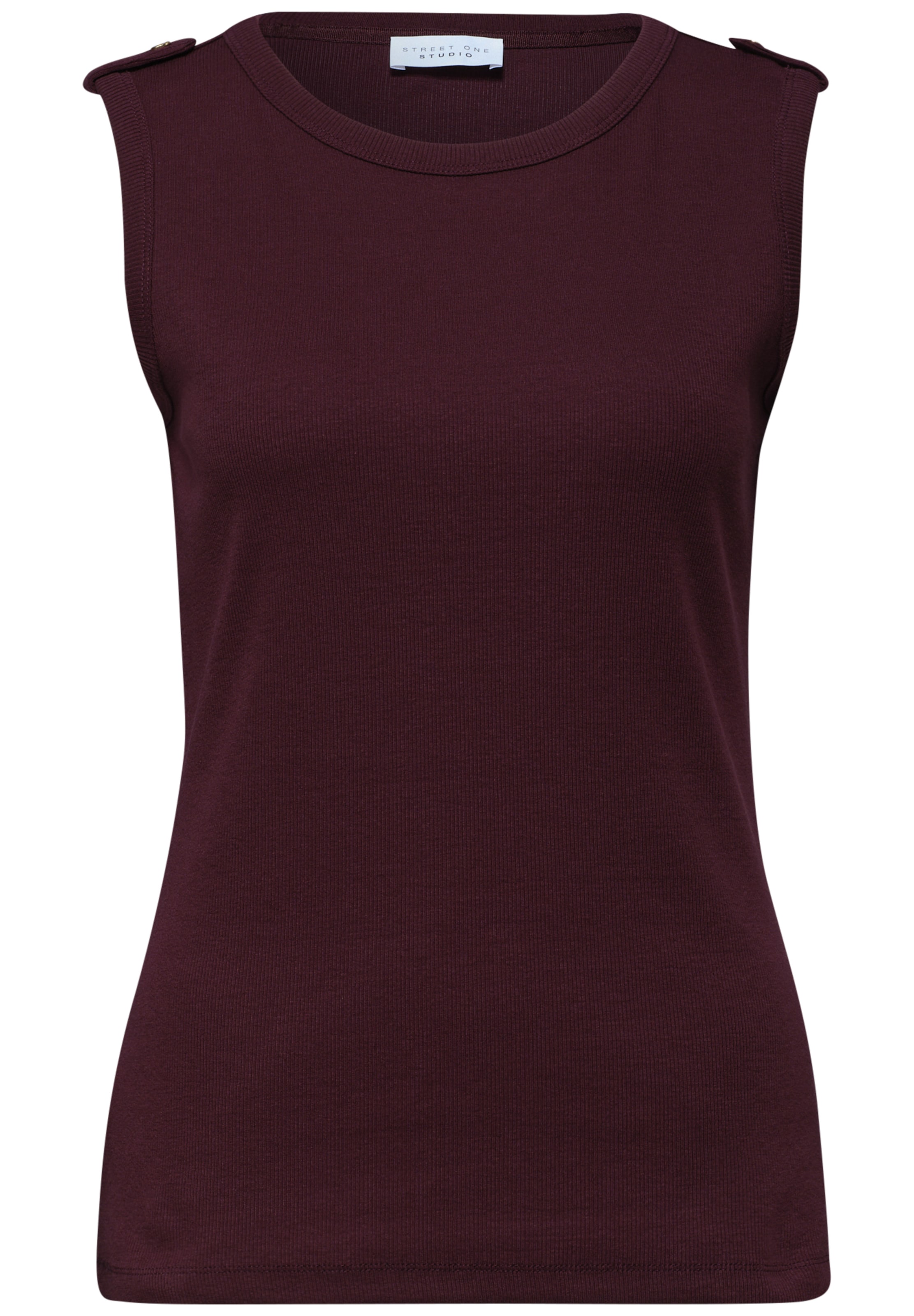 Street One Studio Top in Lila: Vorderseite
