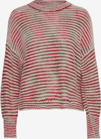 Fransa Sweater 'Lea' in Red: front