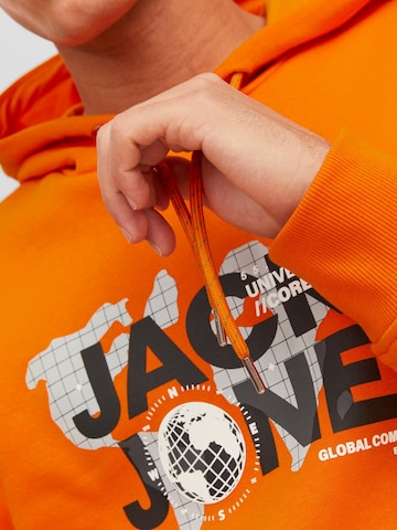 Sweat-shirt 'DUST' JACK & JONES en orange