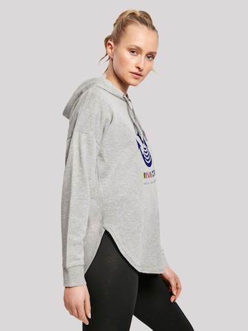 F4NT4STIC Sweatshirt 'Knut & Jan Hamburg Logo' in Grau