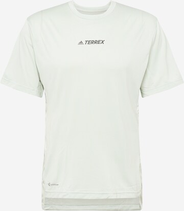 T-Shirt fonctionnel 'Multi' ADIDAS TERREX en vert : devant