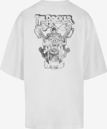 Merchcode T-Shirt 'Thin Lizzy - Rocker in Weiß