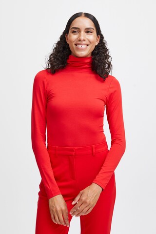 b.young Shirt 'Pamila' in Red: front