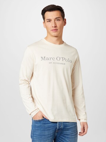 Marc O'Polo Shirt  (GOTS) in Beige: predná strana