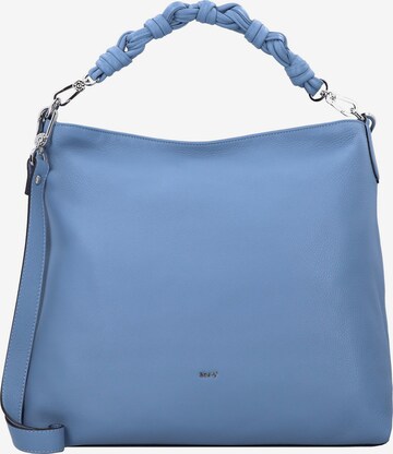 Borsa a mano 'Dalia' di ABRO in blu: frontale