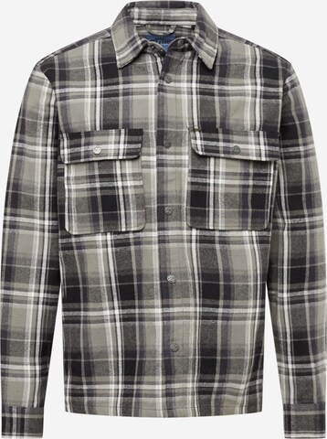 Coupe regular Chemise 'JOSH' Only & Sons en gris : devant