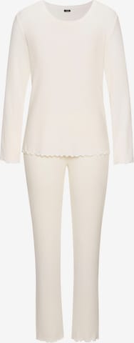 VIVANCE Pajama in White: front