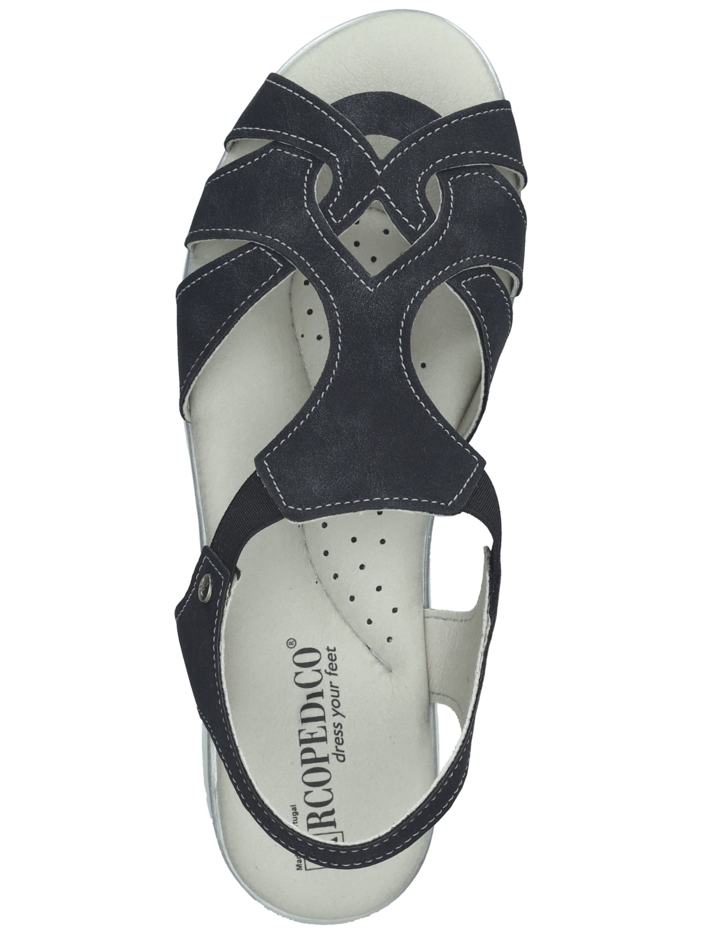 Arcopedico Strap Sandals in Black