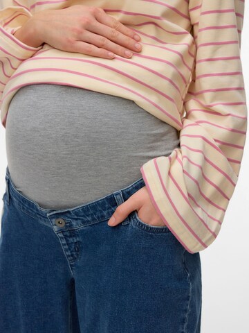 Wide Leg Jean MAMALICIOUS en bleu