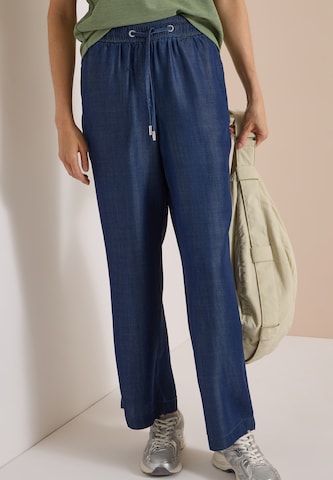 Loosefit Pantalon 'Neele' CECIL en bleu : devant