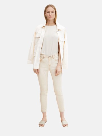 TOM TAILOR - Skinny Vaquero 'Alexa' en beige