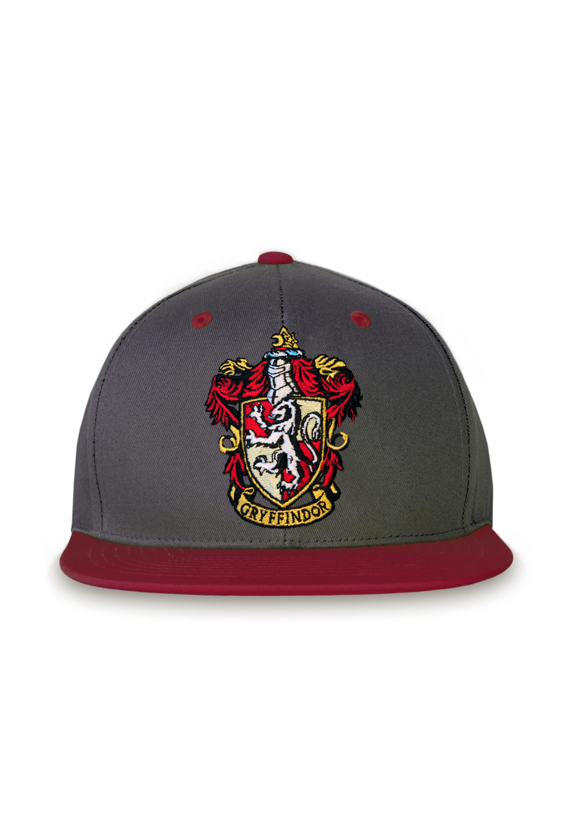 LOGOSHIRT Snapback-Cap 'Harry Potter Gryffindor' in Grau