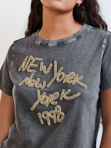 T-shirt 'New York' Next en gris
