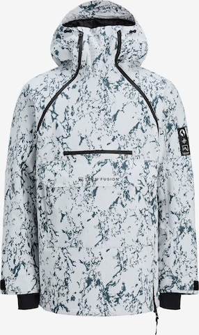 Veste fonctionnelle JACK & JONES en bleu : devant