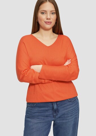 s.Oliver Shirt in Orange: Vorderseite