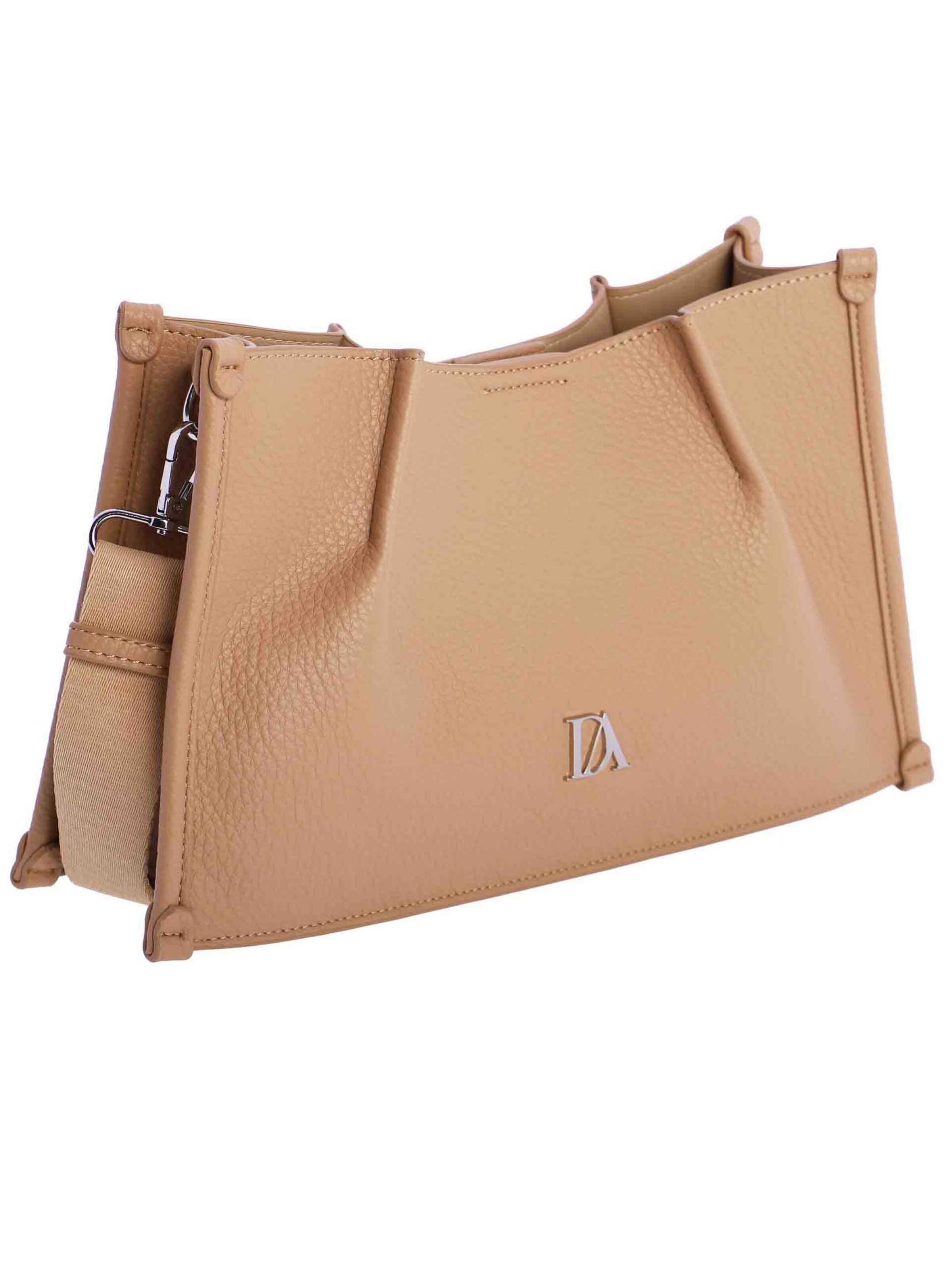Don Algodon - Bolso de hombro 'Olimpia' en beige
