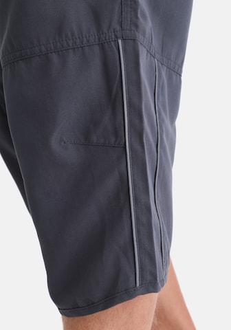 Stooker Men Slimfit Sporthose 3/4 ' Microfaser ' in Grau