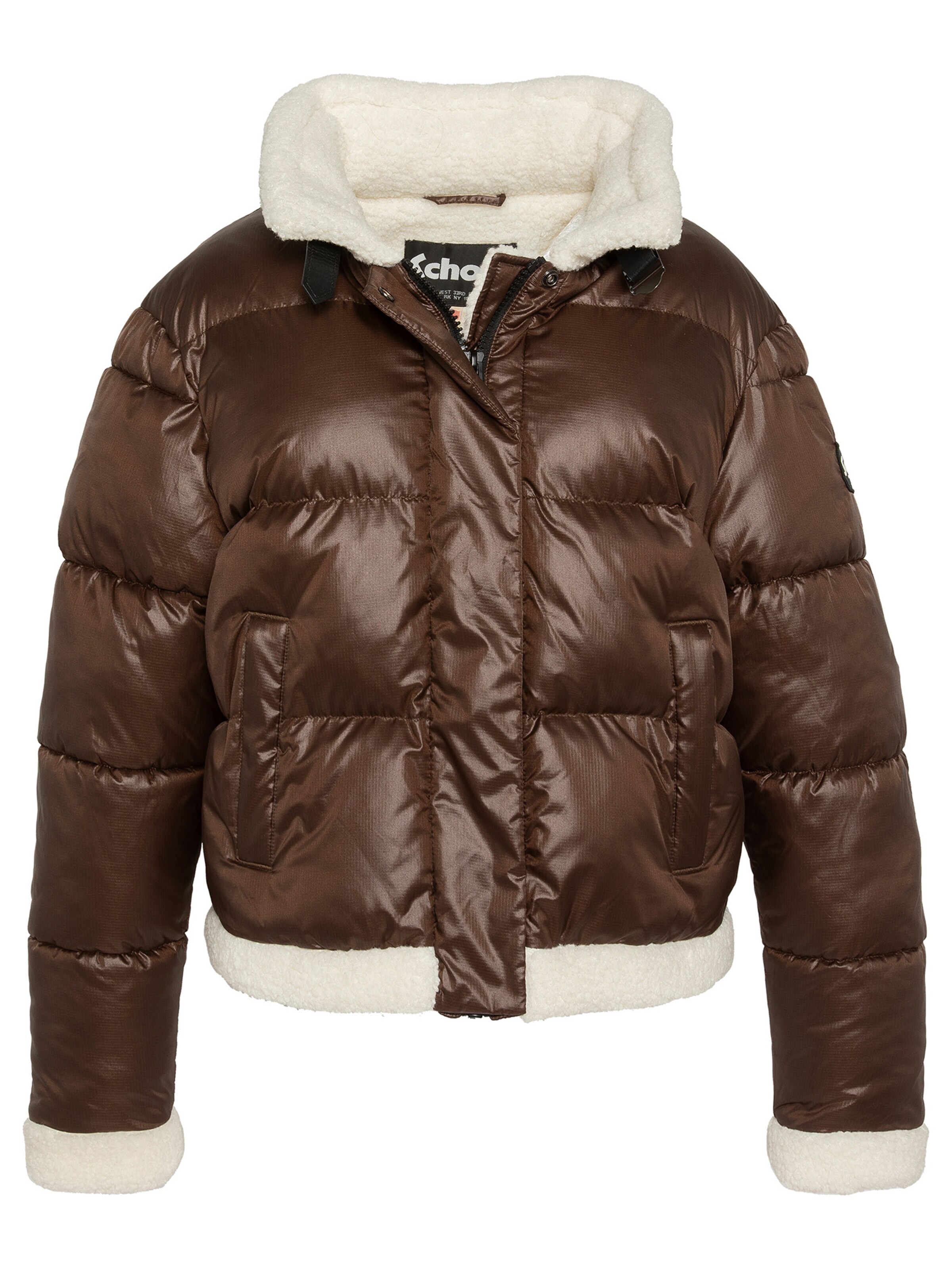 Schott NYC Wintermantel‌‌‌‌‌‌‌ in Braun