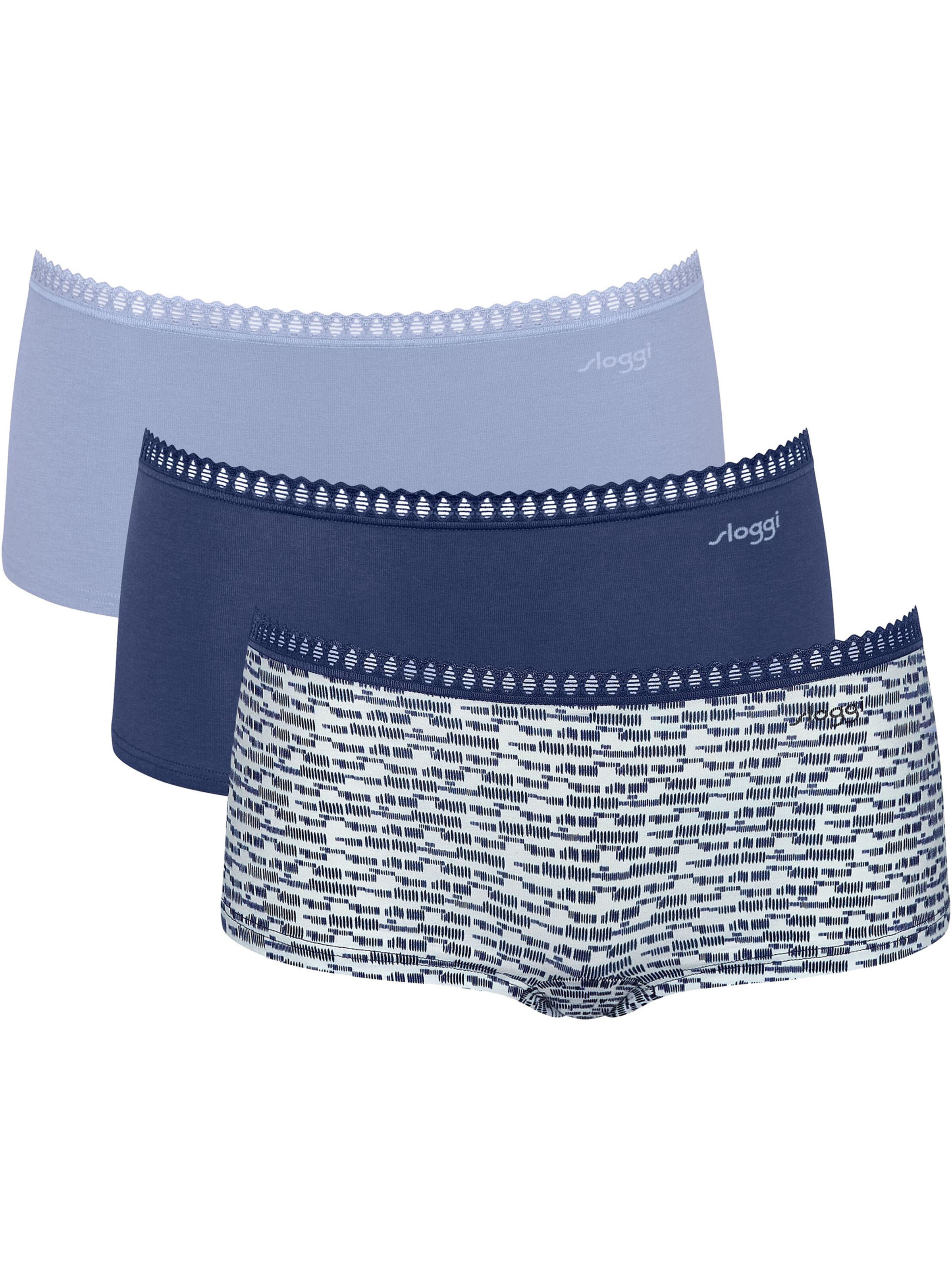 SLOGGI Panty ' Blue GO Crush ' in Blue: front