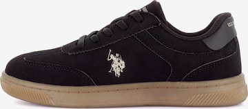 Baskets 'Jess' US POLO ASSN. en noir : devant