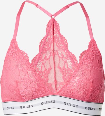 GUESS Triangle Bra 'Belle' in Pink: front