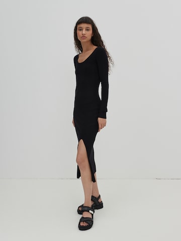 EDITED Φόρεμα 'Yara' σε μαύρο: μπροστά