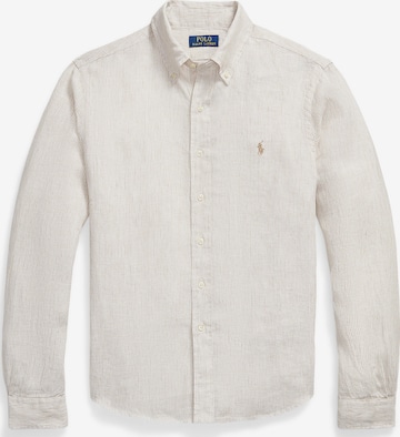 Polo Ralph Lauren Rovný strih Košeľa - Béžová: predná strana