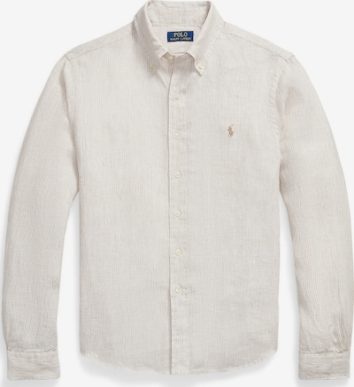 S dydžio Marškiniai iš Polo Ralph Lauren, spalva – kupranugario / balta, Prekių apžvalga