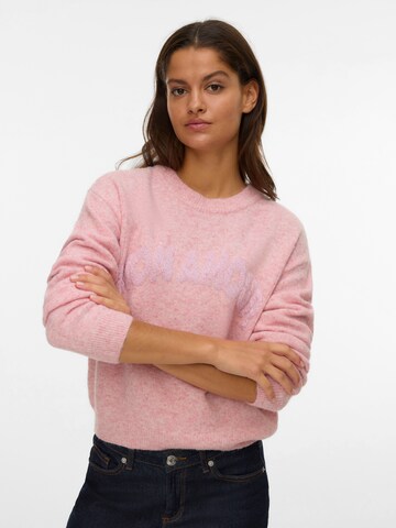 VERO MODA Pullover in Pink: Vorderseite