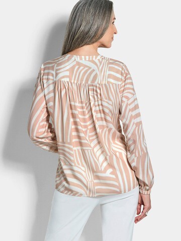 Goldner Bluse in Beige