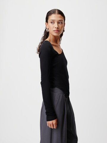 Maglietta 'Gleni' di LeGer by Lena Gercke in nero