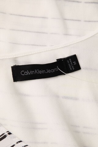Calvin Klein Jeans Bluse M in Weiß
