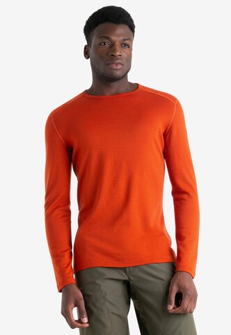 ICEBREAKER Functioneel shirt '260 Tech' in Oranje: voorkant